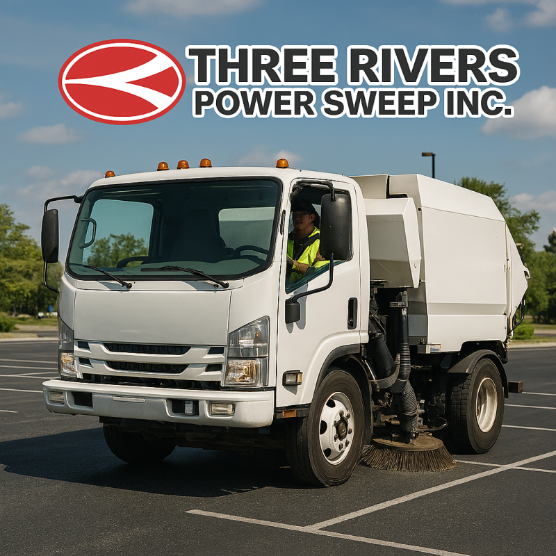 Parking Lot Sweeping, Monroeville, Pennsylvania