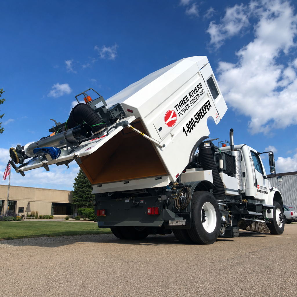 Three Rivers Power Sweep Featured in North American Sweeper Magazine